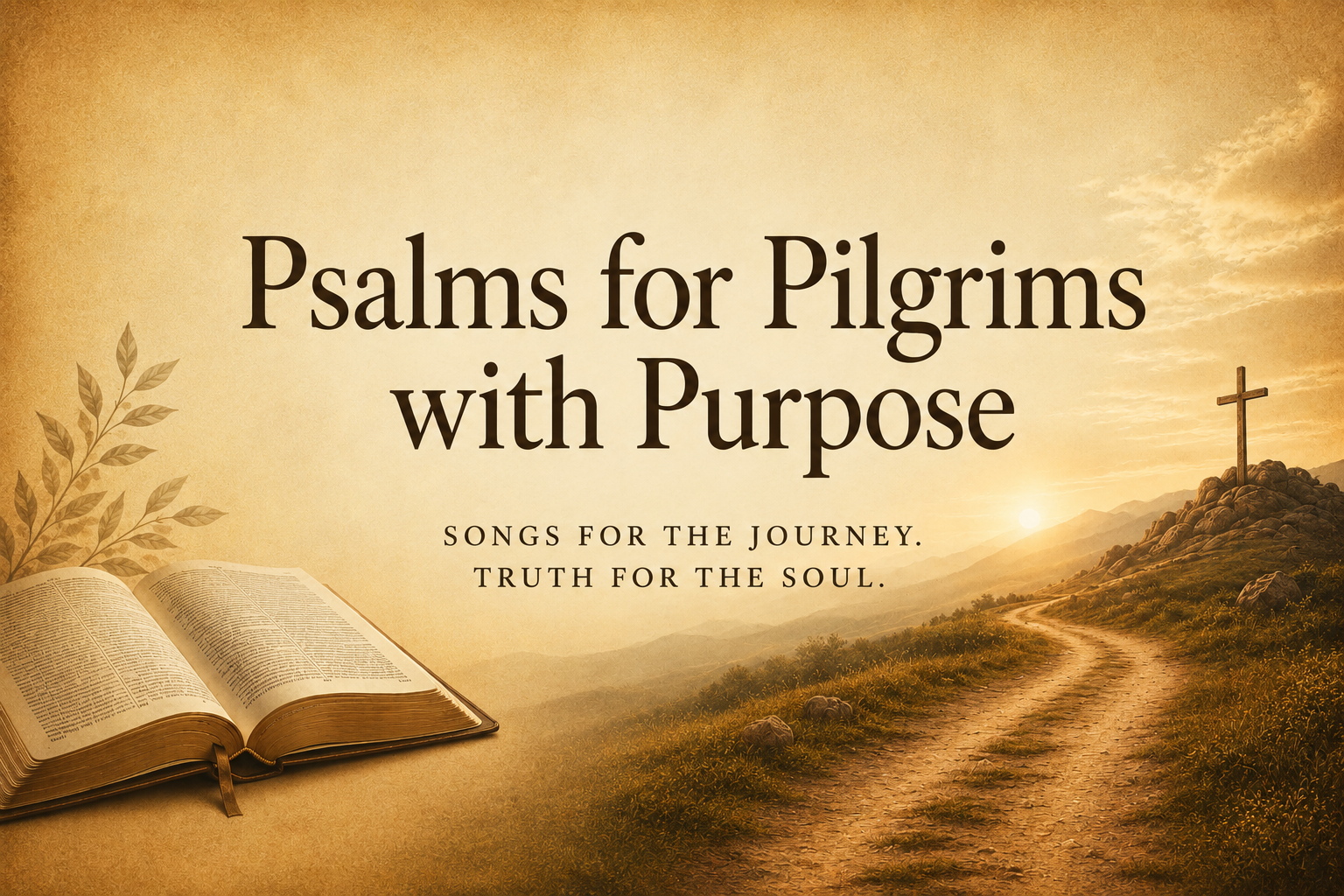 Psalms for Pilgrims with Purpose artwork